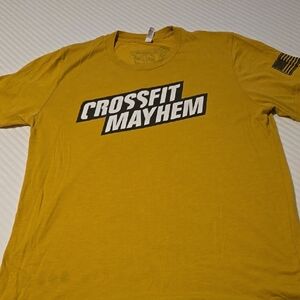 Crossfit Mayhem Yellow Men's Shirt